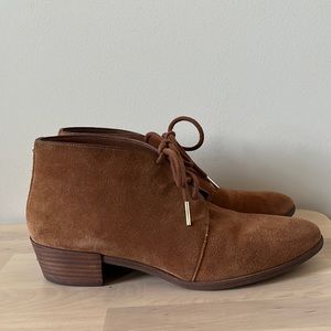 Micheal Kors/ Laced booties/ size 10 /brown